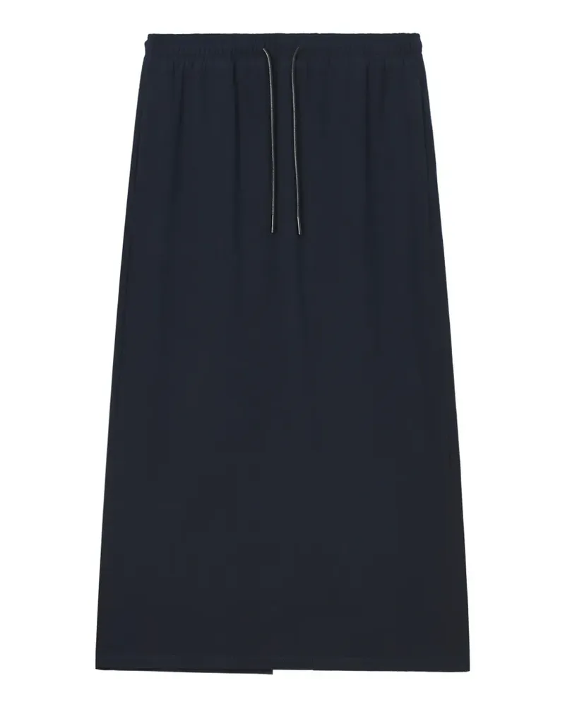Tout a Coup Midirock mit Kordelzug - Blau Blau