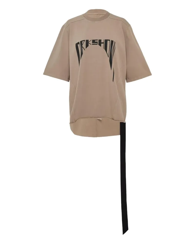 DRKSHDW by Rick Owens Walrus T T-Shirt - Nude Nude