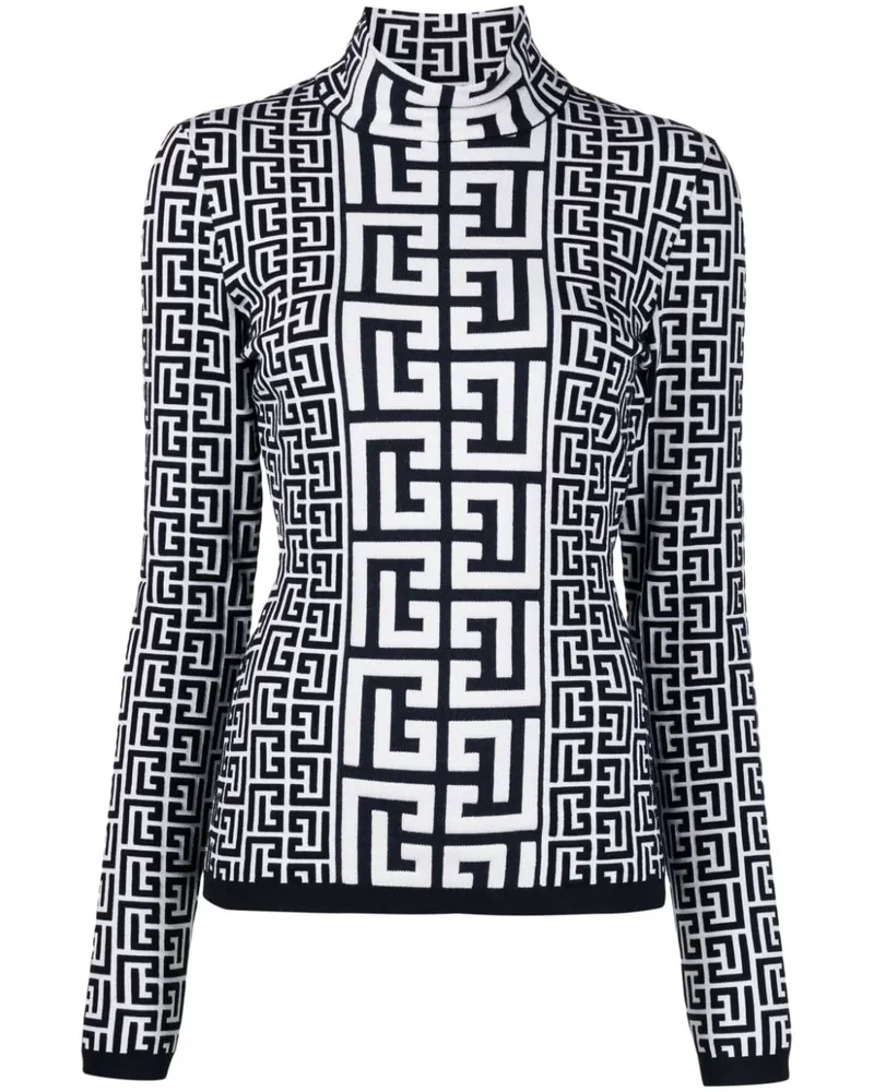 Balmain PB Pullover - Schwarz Schwarz