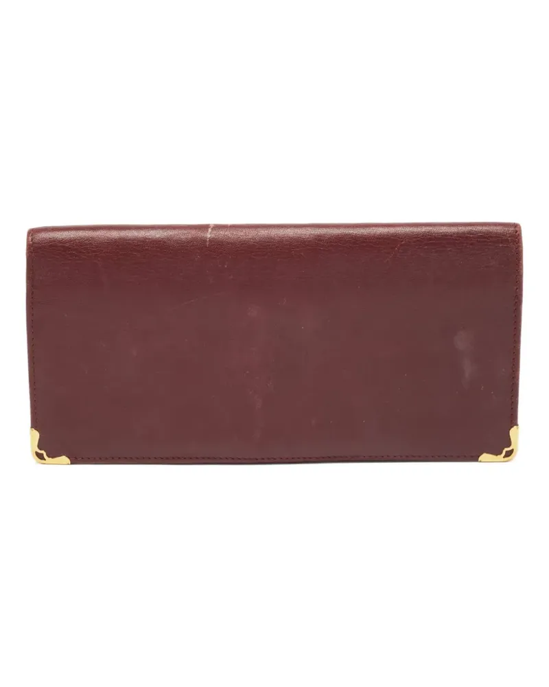 Cartier Gold Corners Portemonnaie - Rot Rot