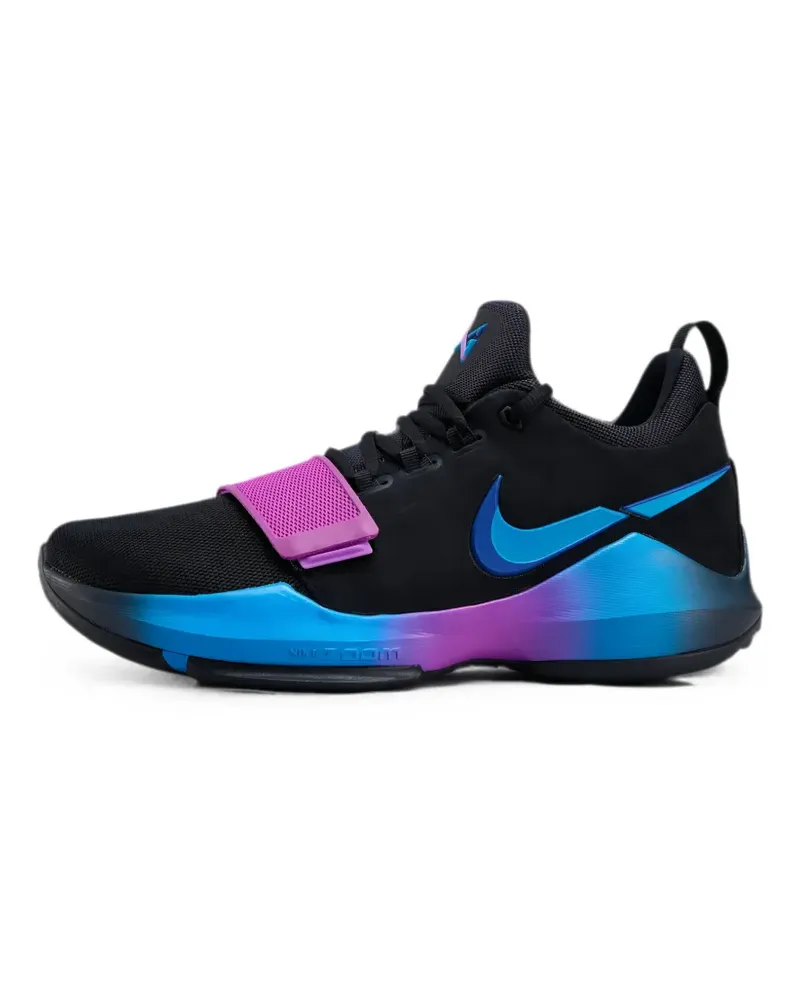 Nike PG 1 Sneakers mit Klettverschluss - Schwarz Schwarz