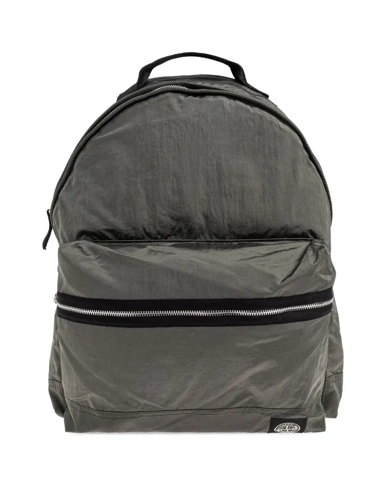 Stone Island Rucksack mit Reißverschluss - Grau Grau