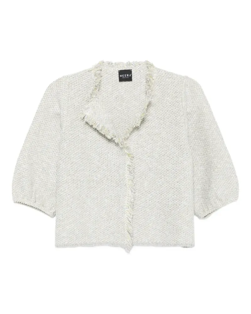 NEERA Jacke mit Fransen - Gelb Gelb