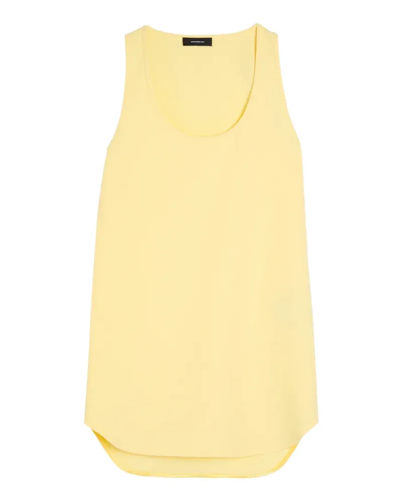 WARDROBE.NYC Liquid sleeveless tank top - Gelb Gelb