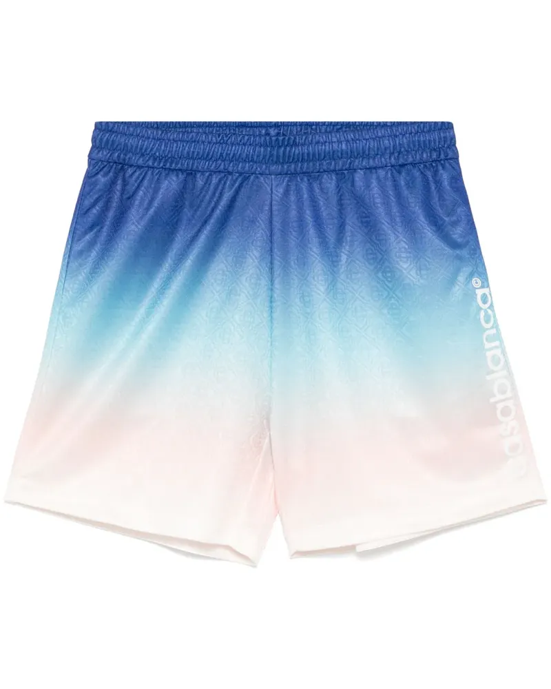 Casablanca Paris Football Shorts - Blau Blau