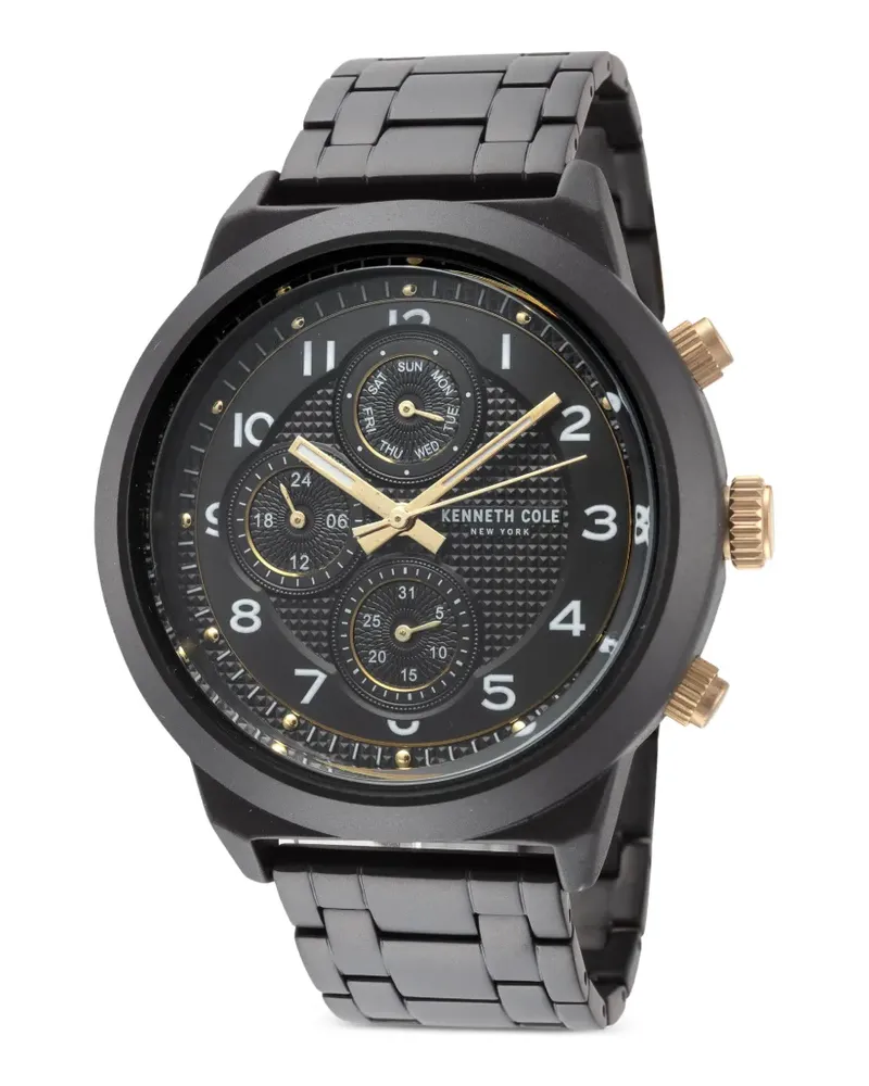 Kenneth Cole Classic Armbanduhr mit Zifferblatt 47mm - Schwarz Schwarz
