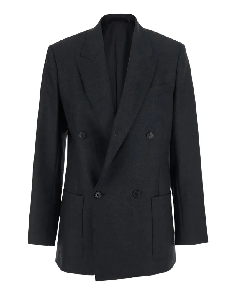 Mauro Grifoni Doppelreihiger Blazer - Grau Grau