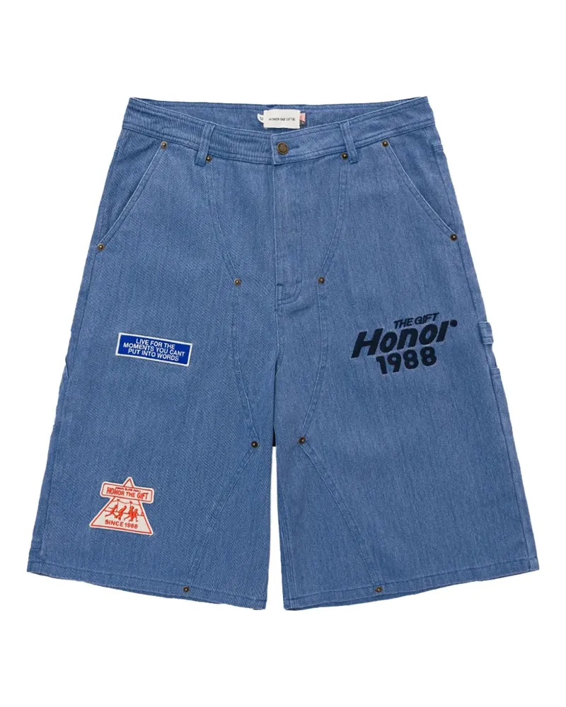 Honor The Gift Twill Carpenter "Blue" Shorts - Blau Blau