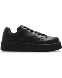 Jil Sander Sneakers aus Leder Schwarz