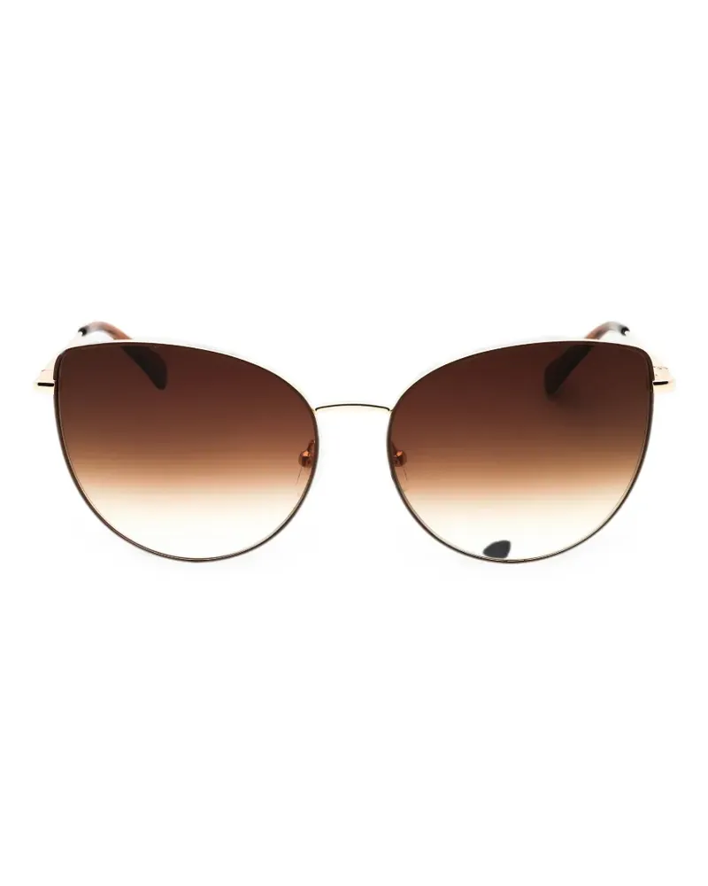 Longchamp cat-eye sunglasses - Gold Gold