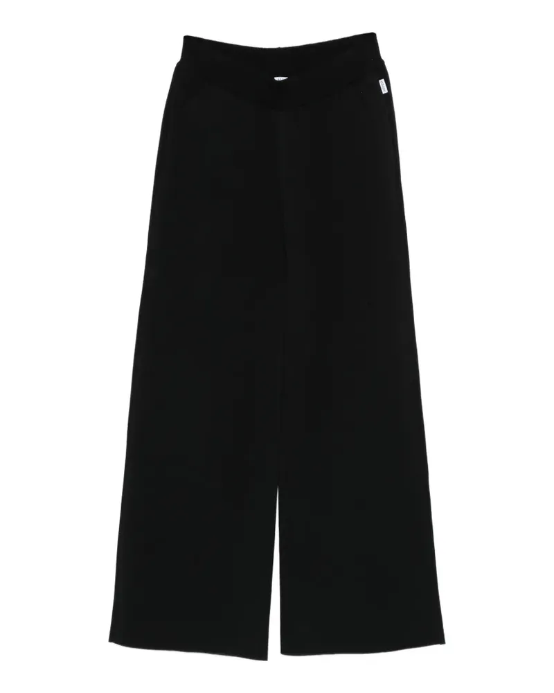 ASPESI Hose mit weitem Bein - Schwarz Schwarz