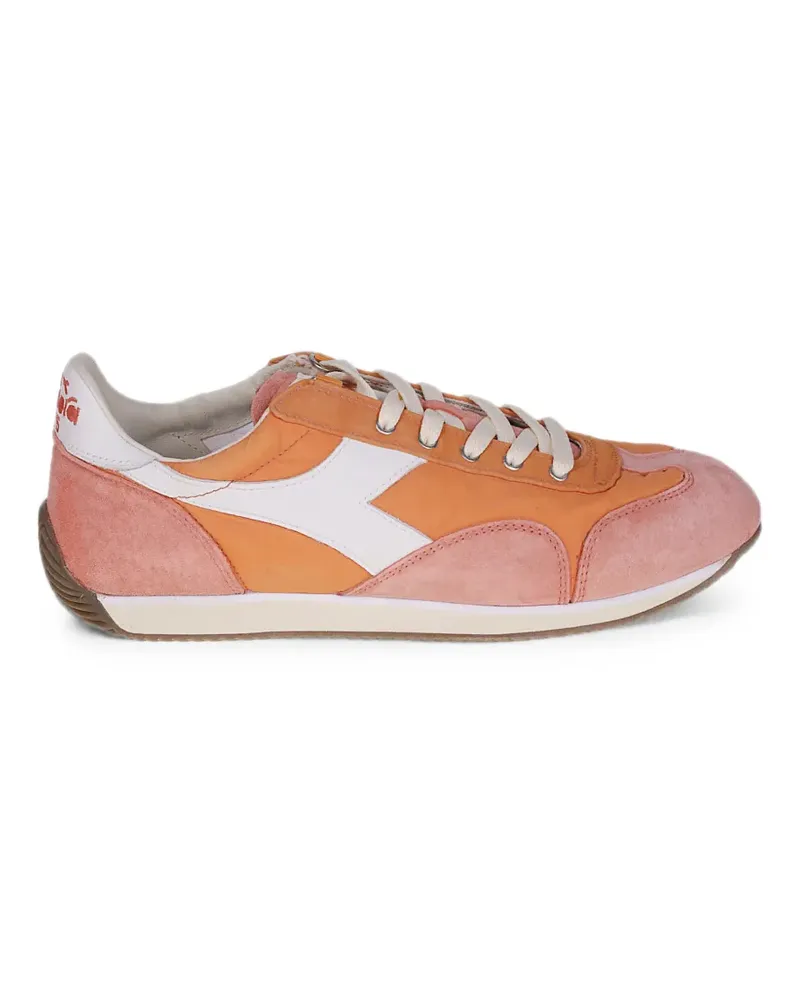 Diadora logo-patch sneakers - Orange Orange