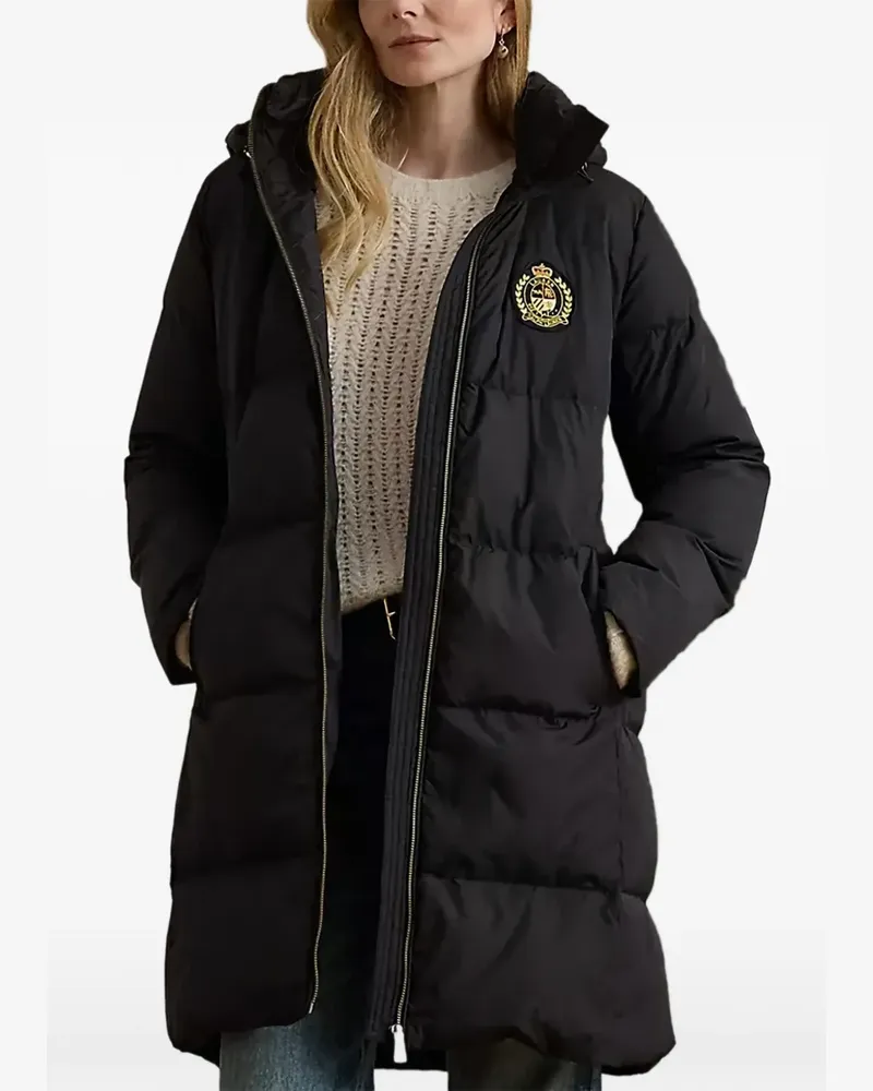 Ralph Lauren hooded padded coat - Schwarz Schwarz