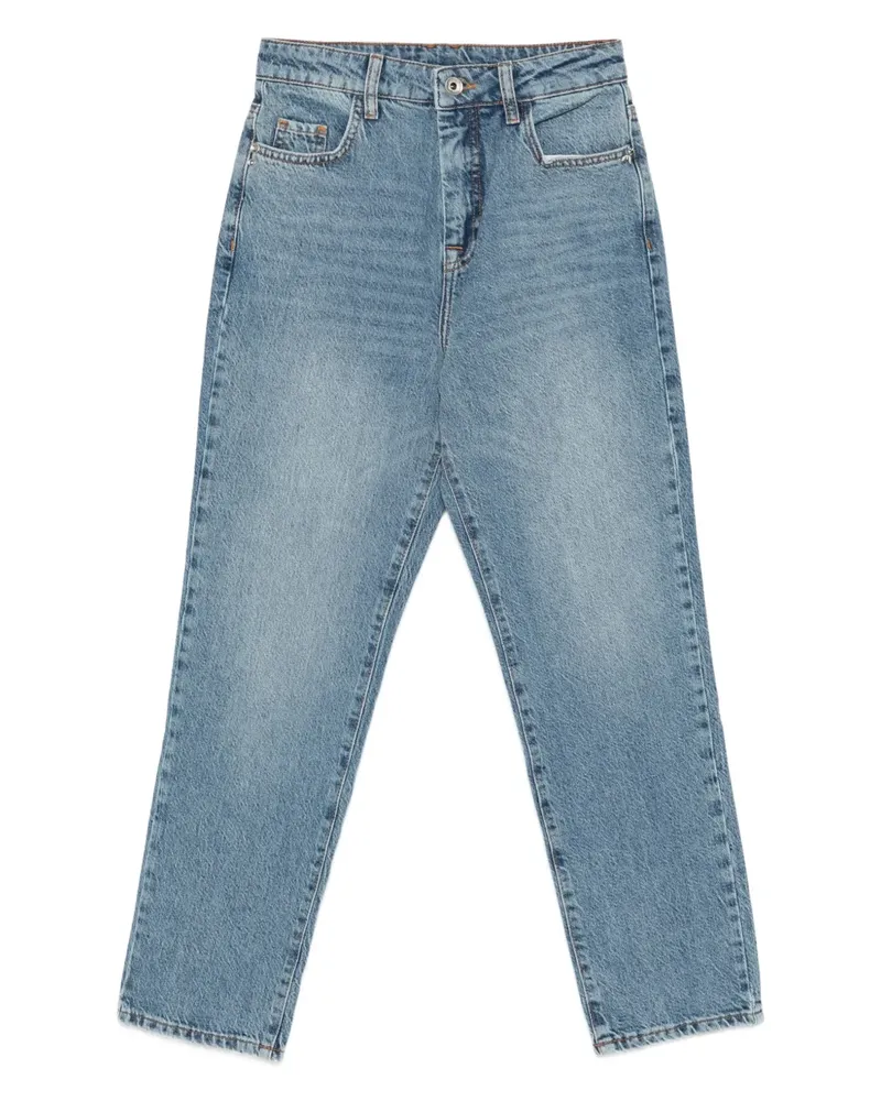 Patrizia Pepe Cigarette Jeans mit Taschen - Blau Blau