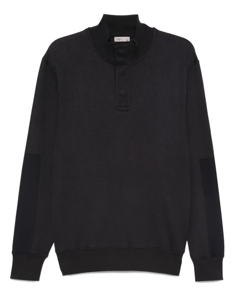 Herno Geripptes Poloshirt - Blau Blau