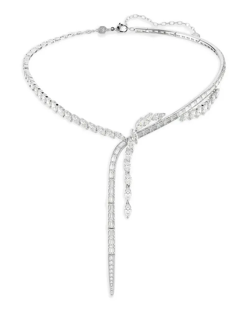 Swarovski Y Mesmera Halskette mit Kristallen - Silber Silber