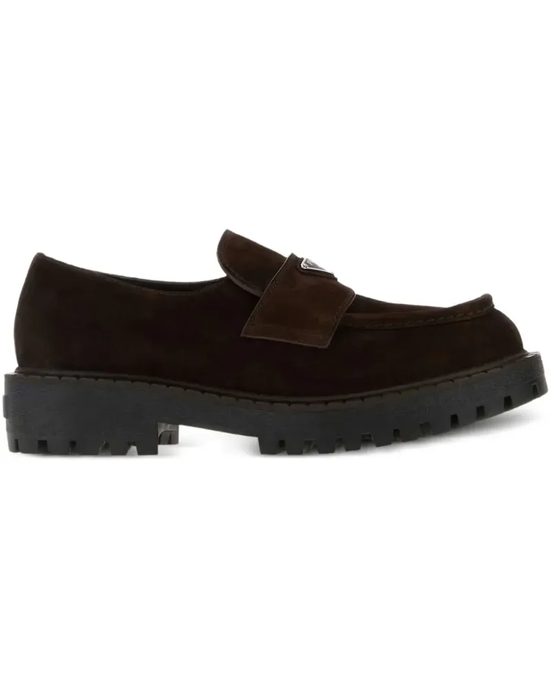 Prada Klassische Loafer - Braun Braun