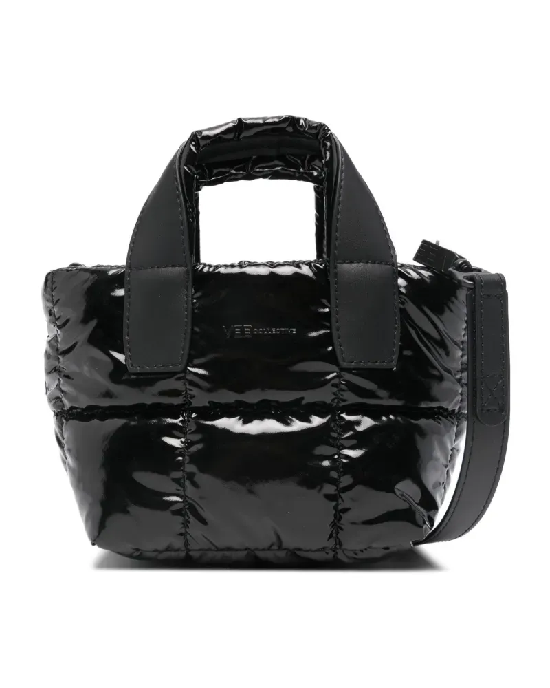 VeeCollective Gesteppte Mini-Tasche - Schwarz Schwarz