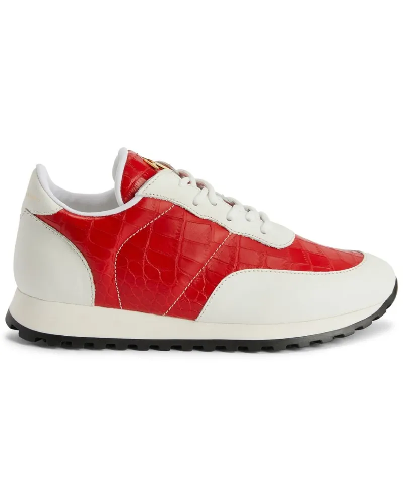 Giuseppe Zanotti Jimi Running Sneakers - Rot Rot