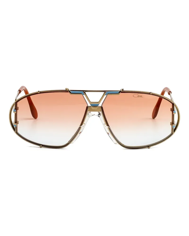 CAZAL Sonnenbrille mit geometrischem Gestell - Gold Gold
