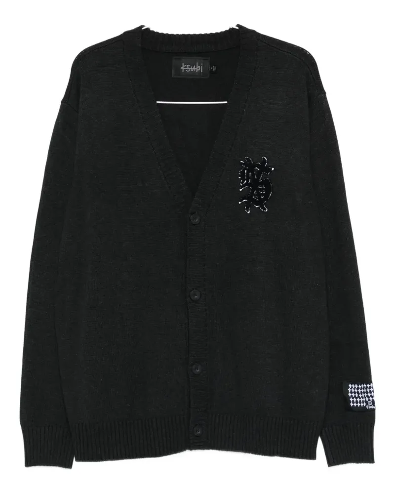 ksubi Dug Out cardigan - Schwarz Schwarz