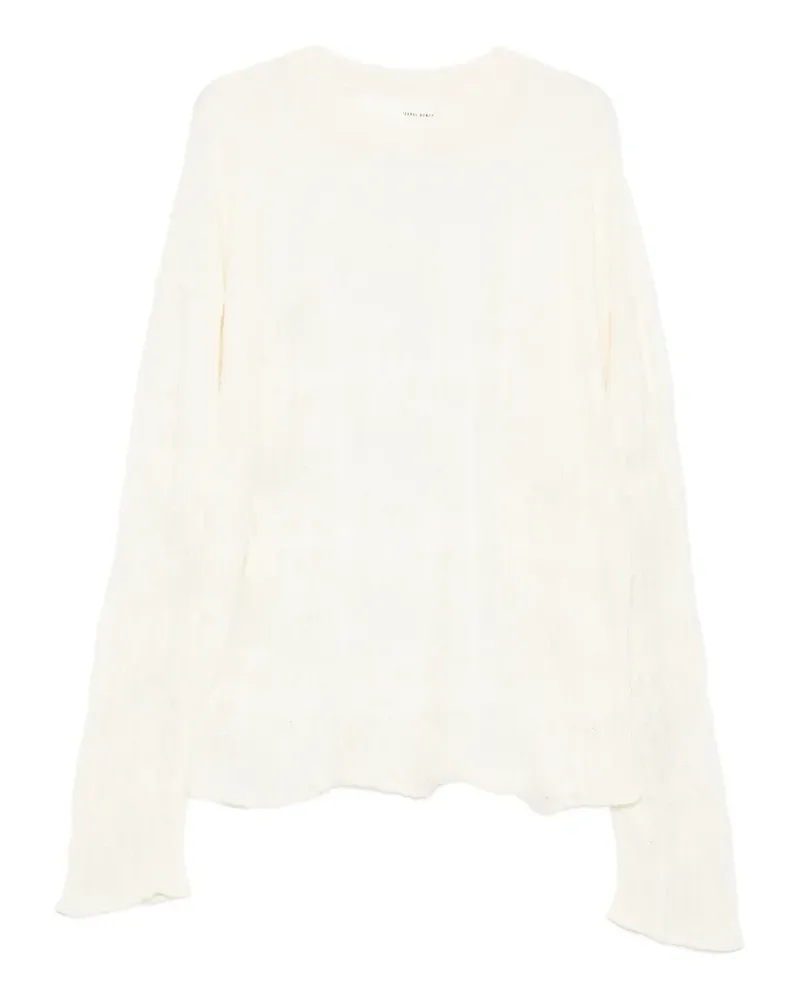 Isabel Benenato Pullover mit Rundhalsausschnitt - Nude Nude