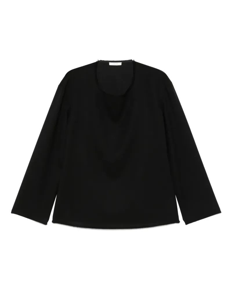 The Row Cataleya Bluse - Schwarz Schwarz