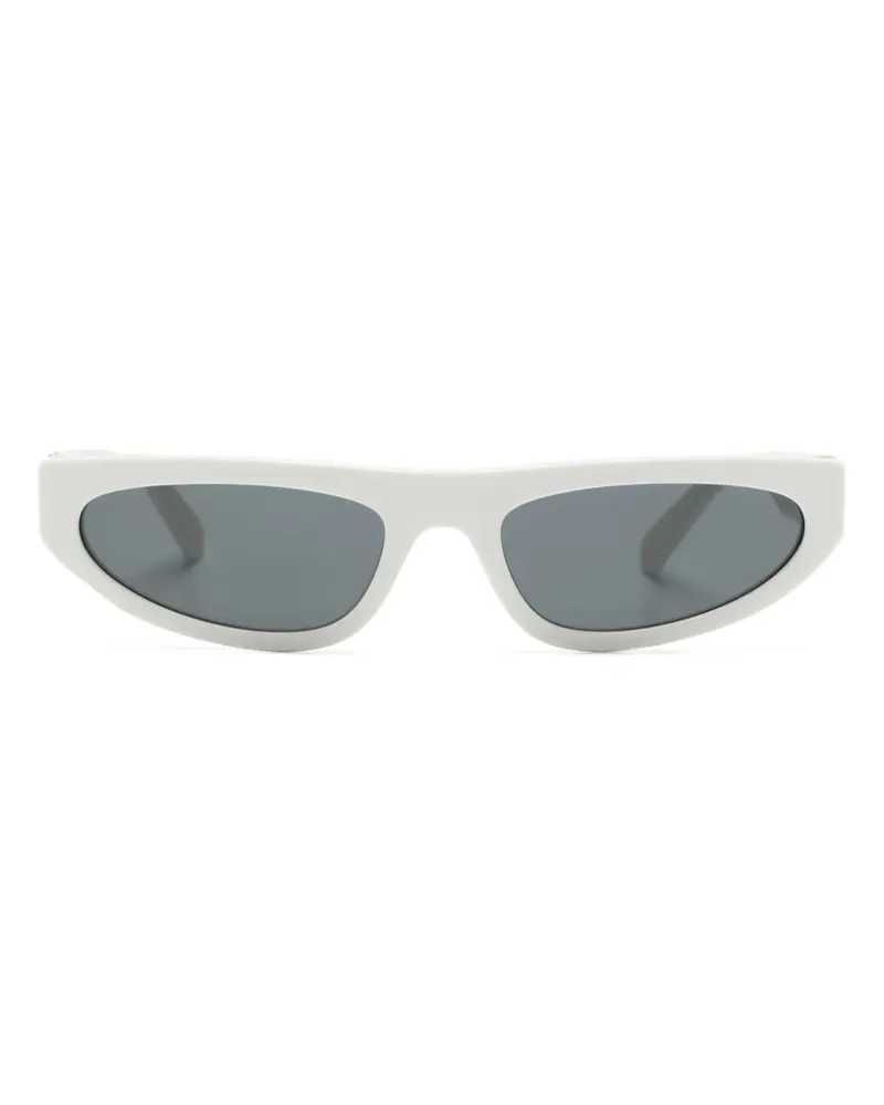 Miu Miu Miu Glimpse Cat-Eye-Sonnenbrille - Weiß Weiß