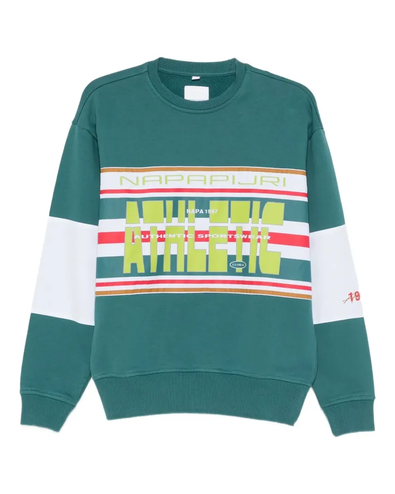 Napapijri x Martin Rose Lamont sweatshirt - Grün Grün