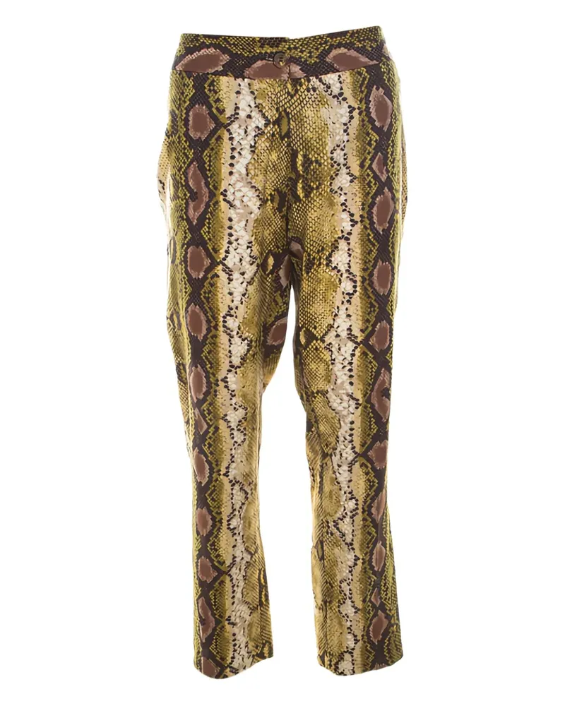 Michael Kors Hose mit Schlangen-Print - Braun Braun