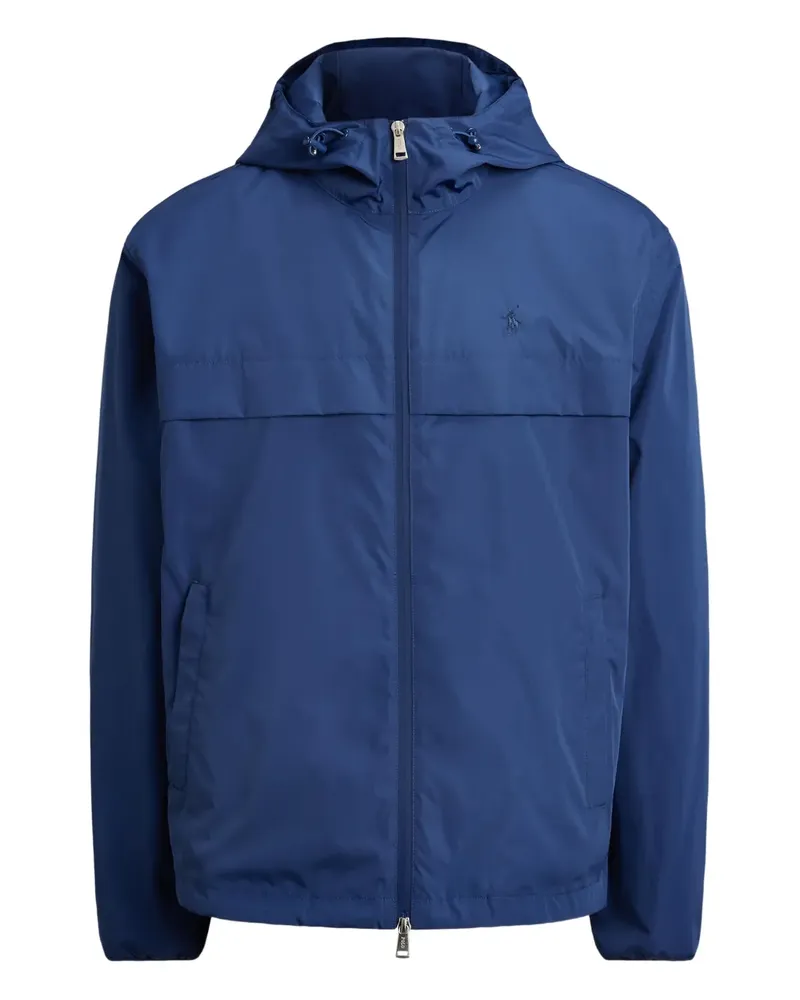 Ralph Lauren Kapuzenjacke mit Reißverschluss - Blau Blau