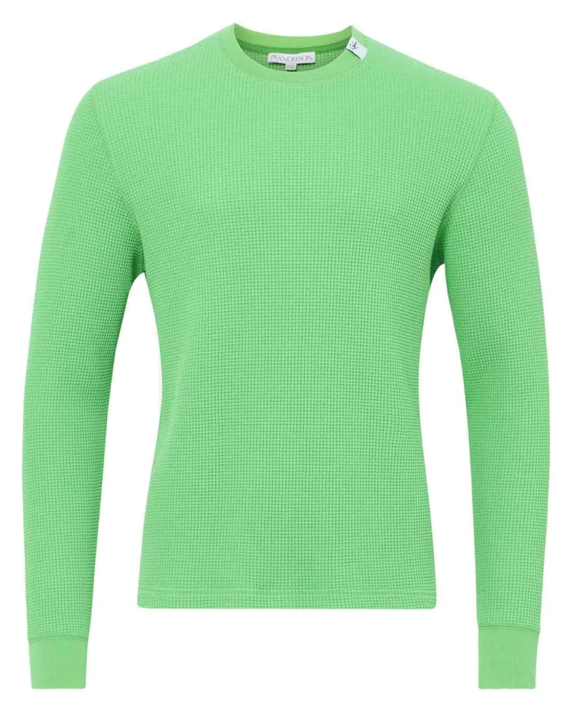 J.W.Anderson Pullover mit Waffelmuster - Grün Grün