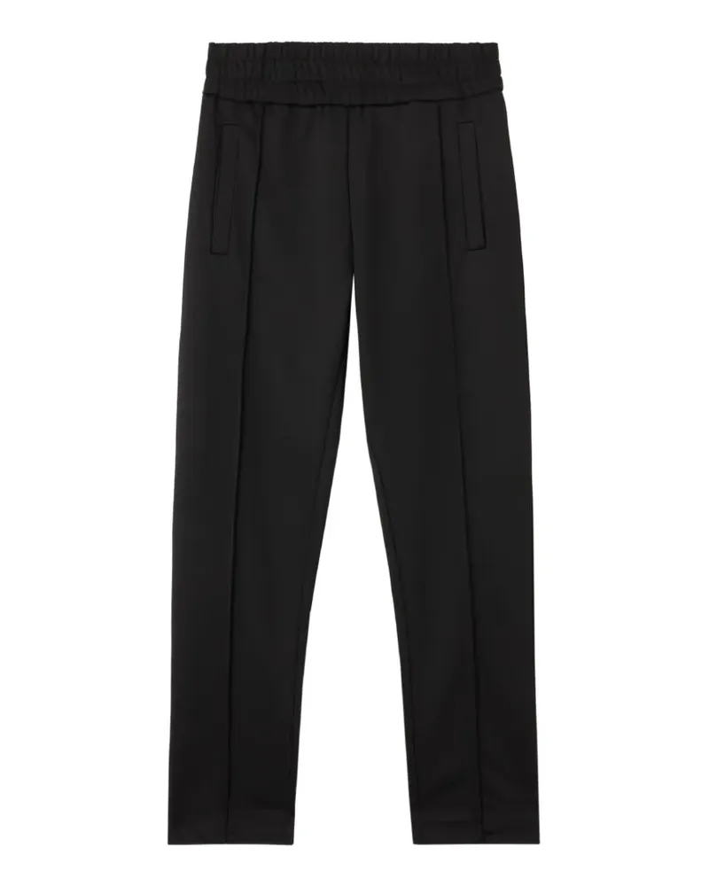 Palm Angels curved logo track pants - Schwarz Schwarz