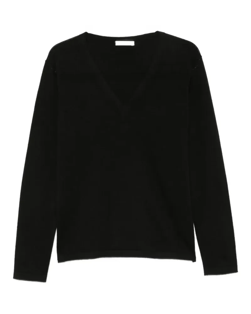 The Row Poesis Pullover mit V-Ausschnitt - Schwarz Schwarz