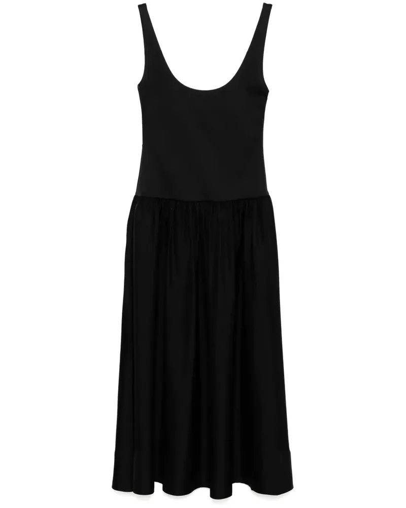 Cynthia Rowley Kleid mit tiefer Taille - Schwarz Schwarz