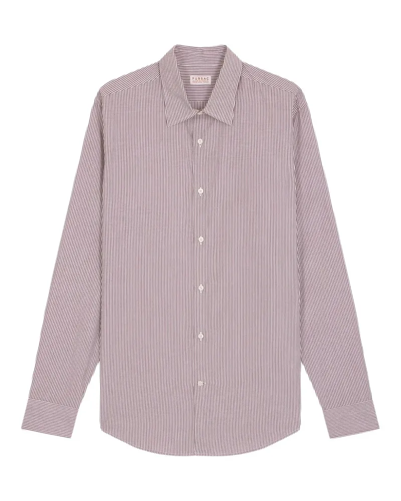 FURSAC striped long-sleeve shirt - Rot Rot