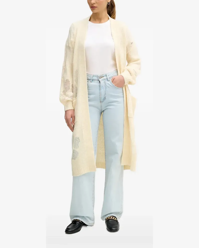 Benetton pocket patterned knitwear - Nude Nude