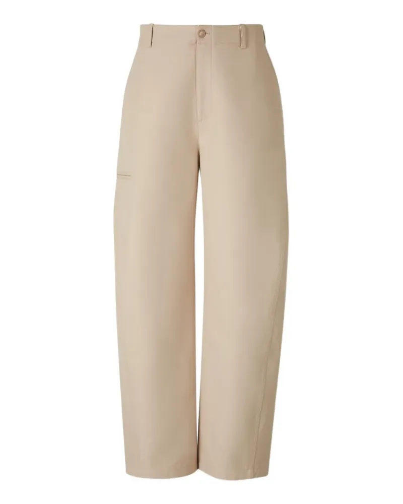 Givenchy Hose mit weitem Bein - Nude Nude