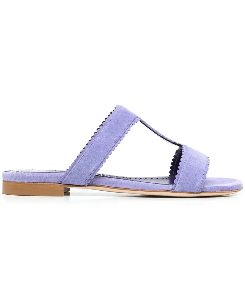 Manolo Blahnik Artas Sandalen - Violett Violett