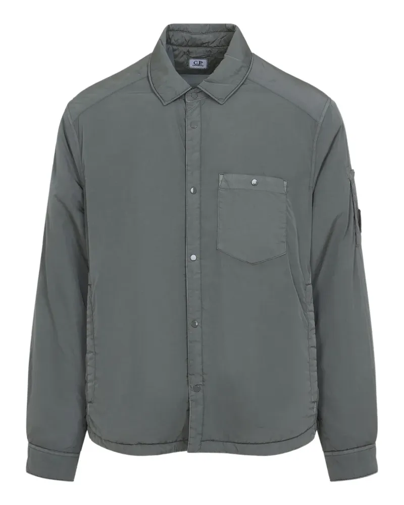 C.P. Company Hemdjacke mit Knöpfen - Grau Grau