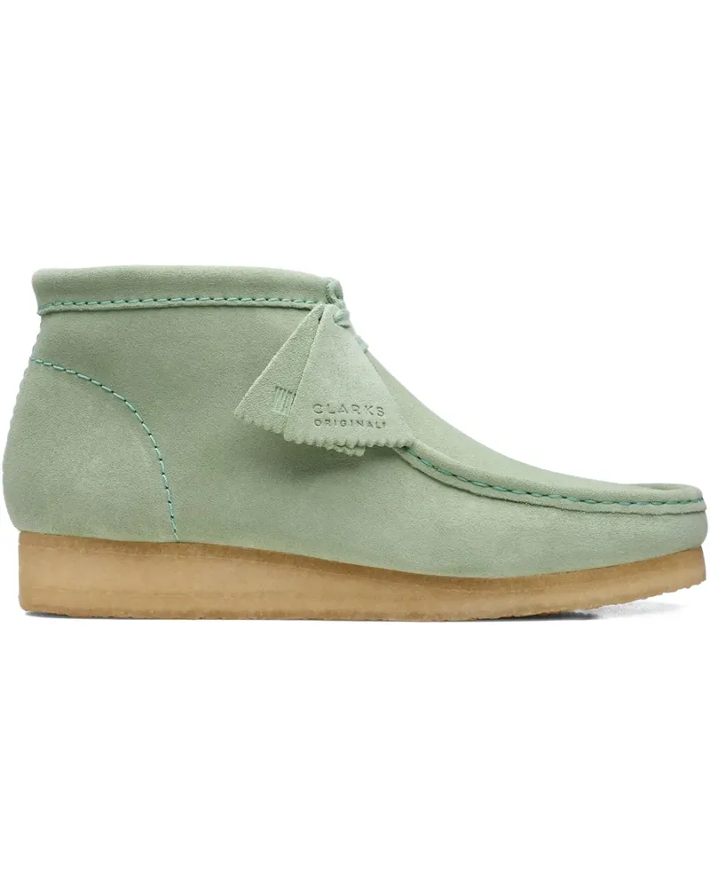 Clarks Wallabee Schnürstiefel - Grün Grün
