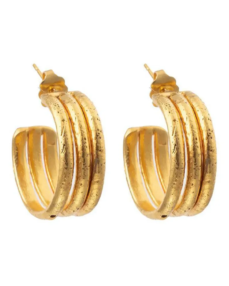 Sylvia Toledano Ohrclips mit Ringen - Gold Gold