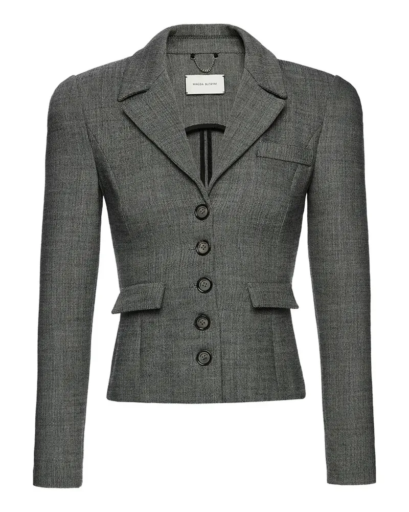 Magda Butrym buttoned blazer - Grau Grau