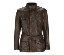Trialmaster Lederjacke - Braun