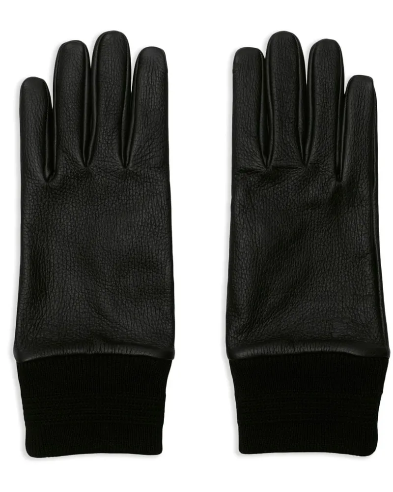Burberry Handschuhe aus Leder - Schwarz Schwarz