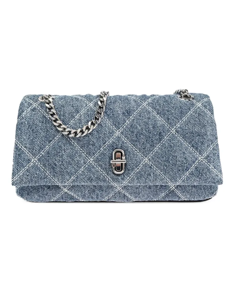 Marc Jacobs Kleine Dual Umhängetasche mit Kette - Blau Blau