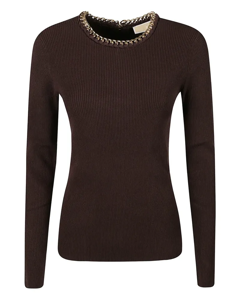 Michael Kors chain ribbed sweater - Braun Braun