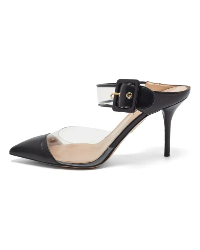 Aquazzura Optic Sandalen mit Schnalle - Schwarz Schwarz