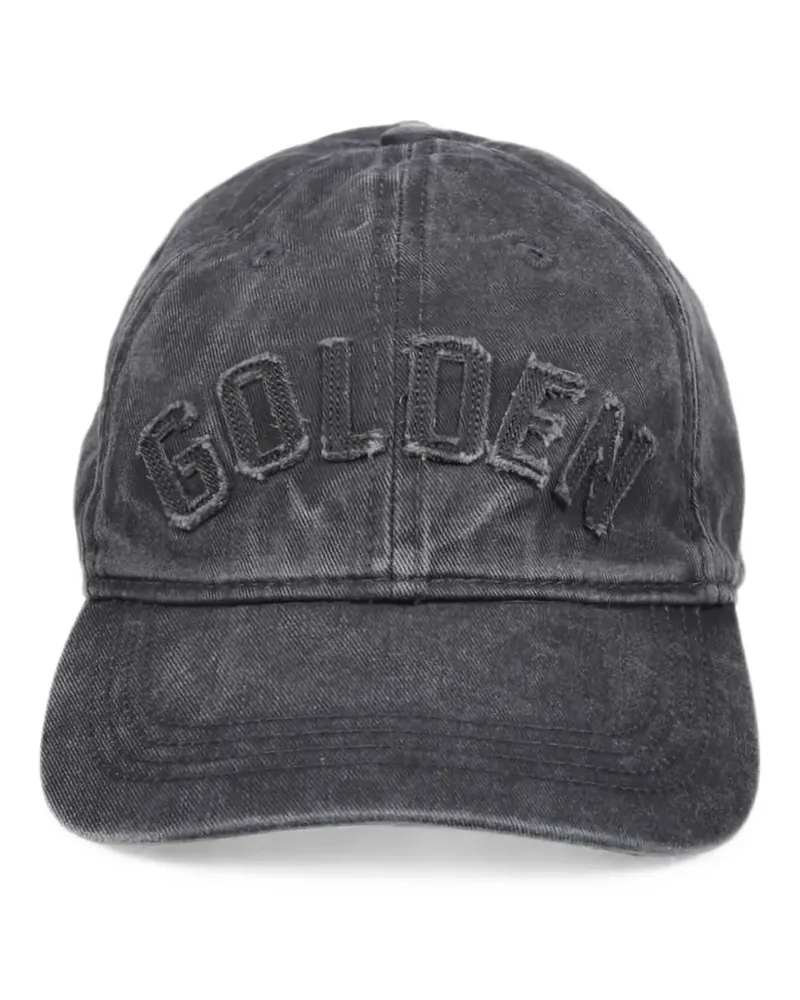 Golden Goose logo-appliqué star-detail baseball cap - Grau Grau