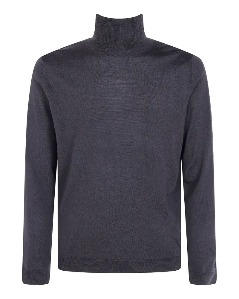 Nuur Klassischer Rollkragenpullover - Grau Grau